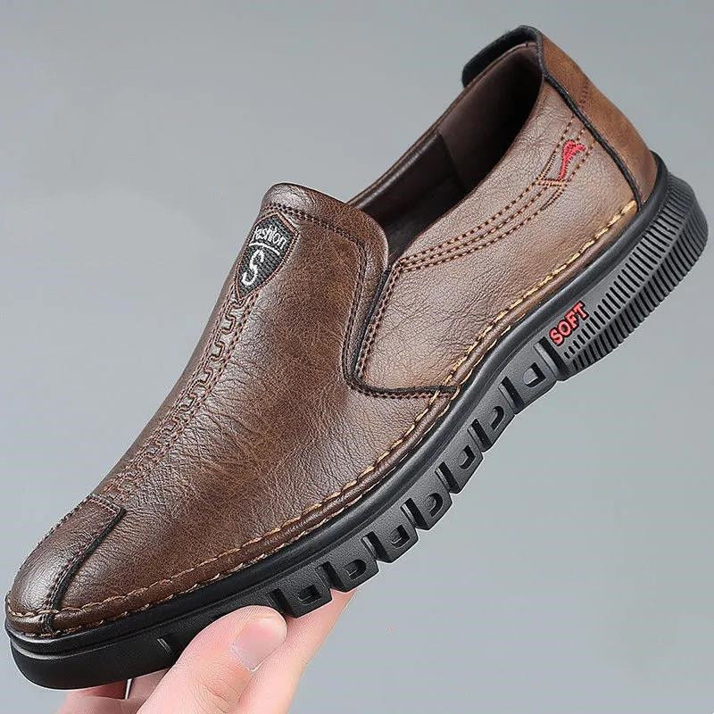 Mocassim Ortopédico de Couro SOFT - COMPRE 1 LEVE 2 + Frete Grátis